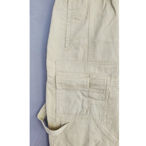 Light Khaki Forever 21 Cargo Joggers - Picture 3 of 11